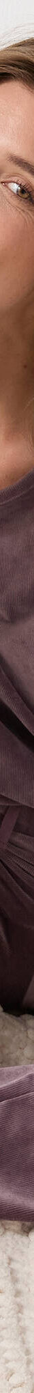 Pyjama pantalon en velours côtelé, coupe large manches longues (taupe) Pyjama pantalon en velours côtelé, coupe large manches longues (taupe)